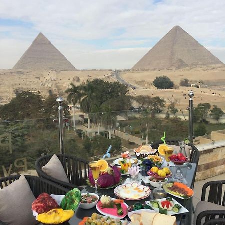 Steps In Pyramids View Hotel Kafret el-Gabal Exterior foto