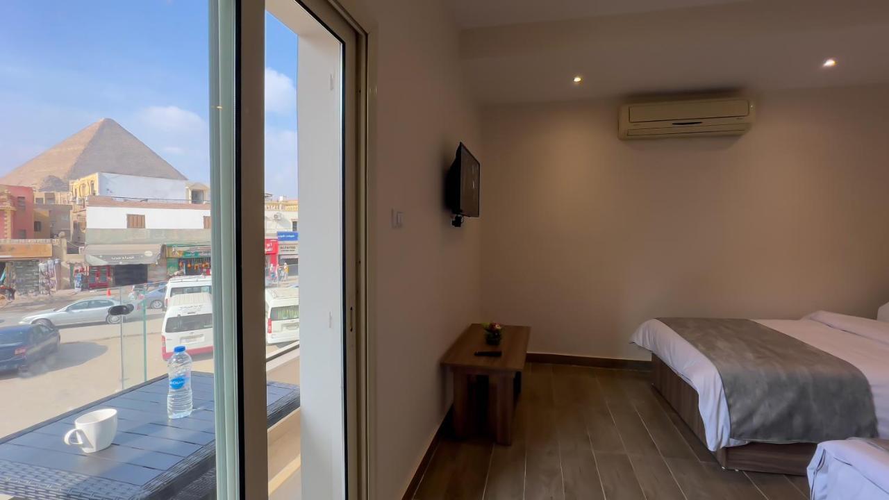 Steps In Pyramids View Hotel Kafret el-Gabal Exterior foto