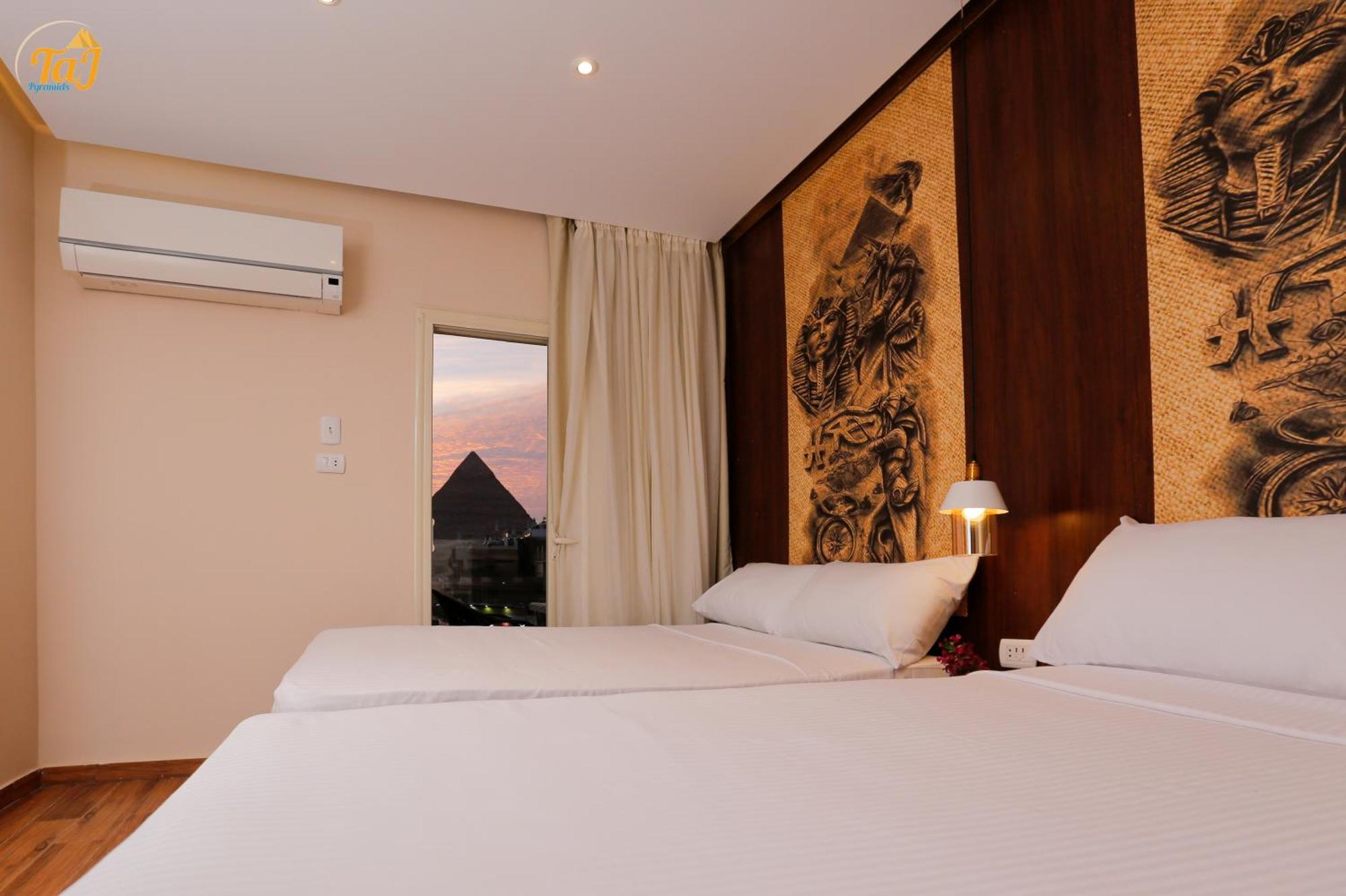 Steps In Pyramids View Hotel Kafret el-Gabal Exterior foto
